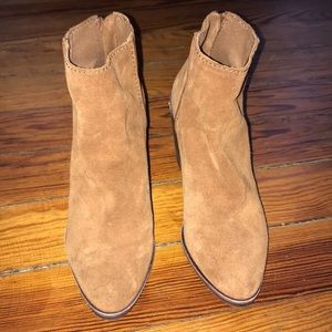 ALDO Dk Tan/Cognac Booties
